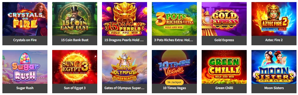 Joe Fortune Casino games